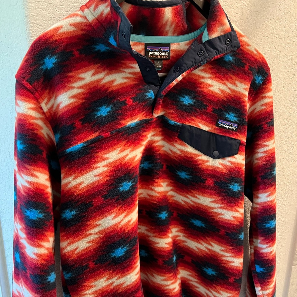 BRAND NEW Womens Patagonia Synchilla Snap Pullover